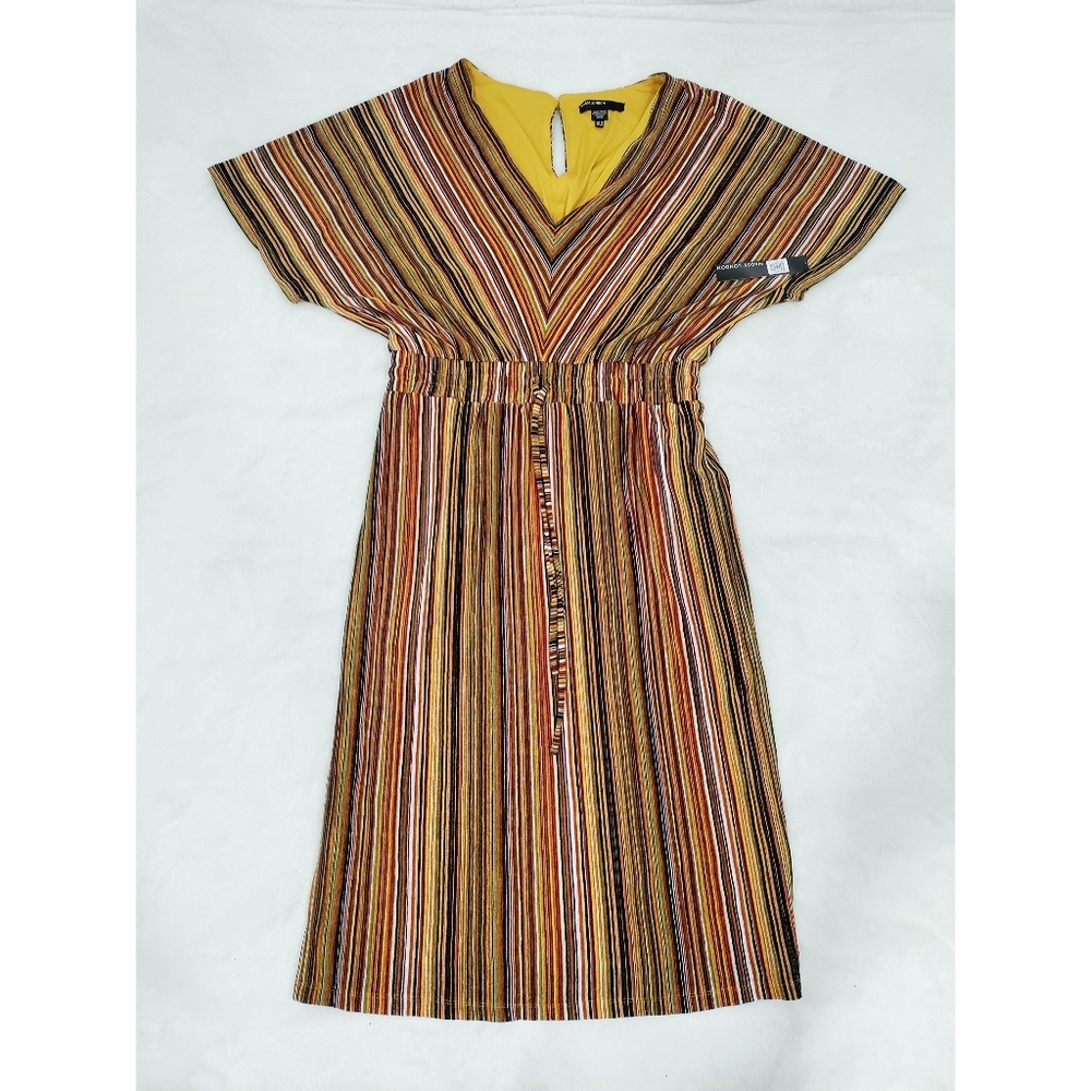Maggy London | Women's Stripe Dolman SLV Elastic Waist